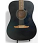 Used Fender Redondo Black Acoustic Electric Guitar