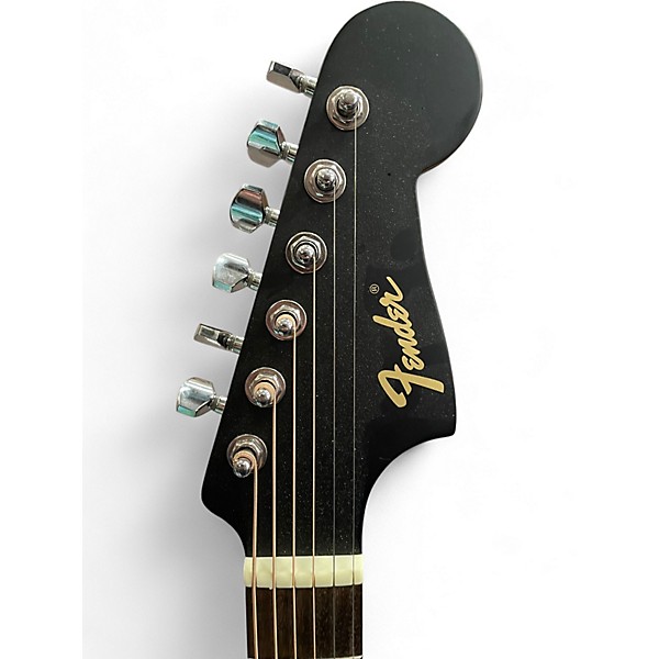 Used Fender Redondo Black Acoustic Electric Guitar
