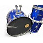 Used TKO 4 Piece Miscellaneous Blue Drum Kit