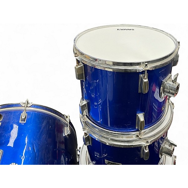 Used TKO 4 Piece Miscellaneous Blue Drum Kit
