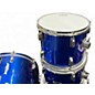 Used TKO 4 Piece Miscellaneous Blue Drum Kit