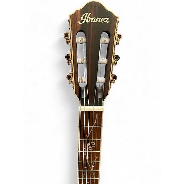 Used Ibanez Tod10n Black Classical Acoustic Electric Guitar
