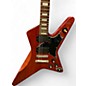 Used Edwards Crying Star Classic Red Solid Body Electric Guitar