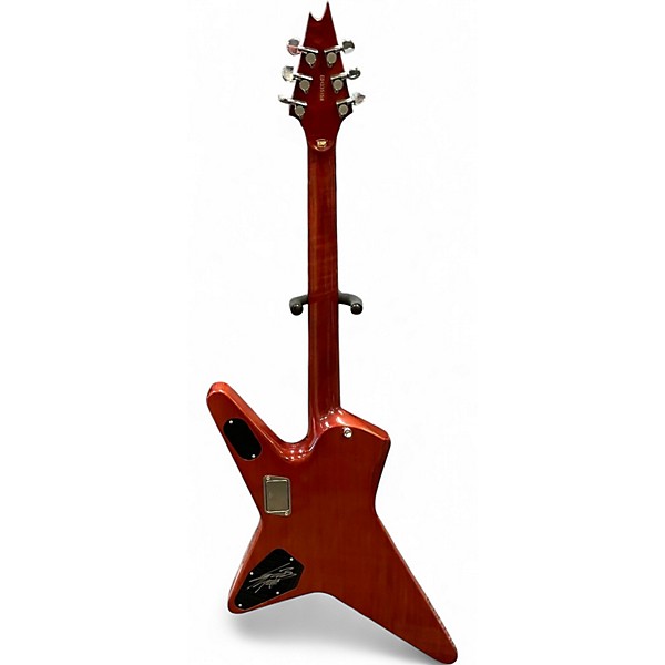 Used Edwards Crying Star Classic Red Solid Body Electric Guitar