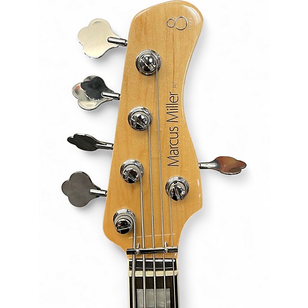 Used Sire Marcus Miller P7 Swamp Ash 5 String Tobacco Sunburst Electric Bass Guitar