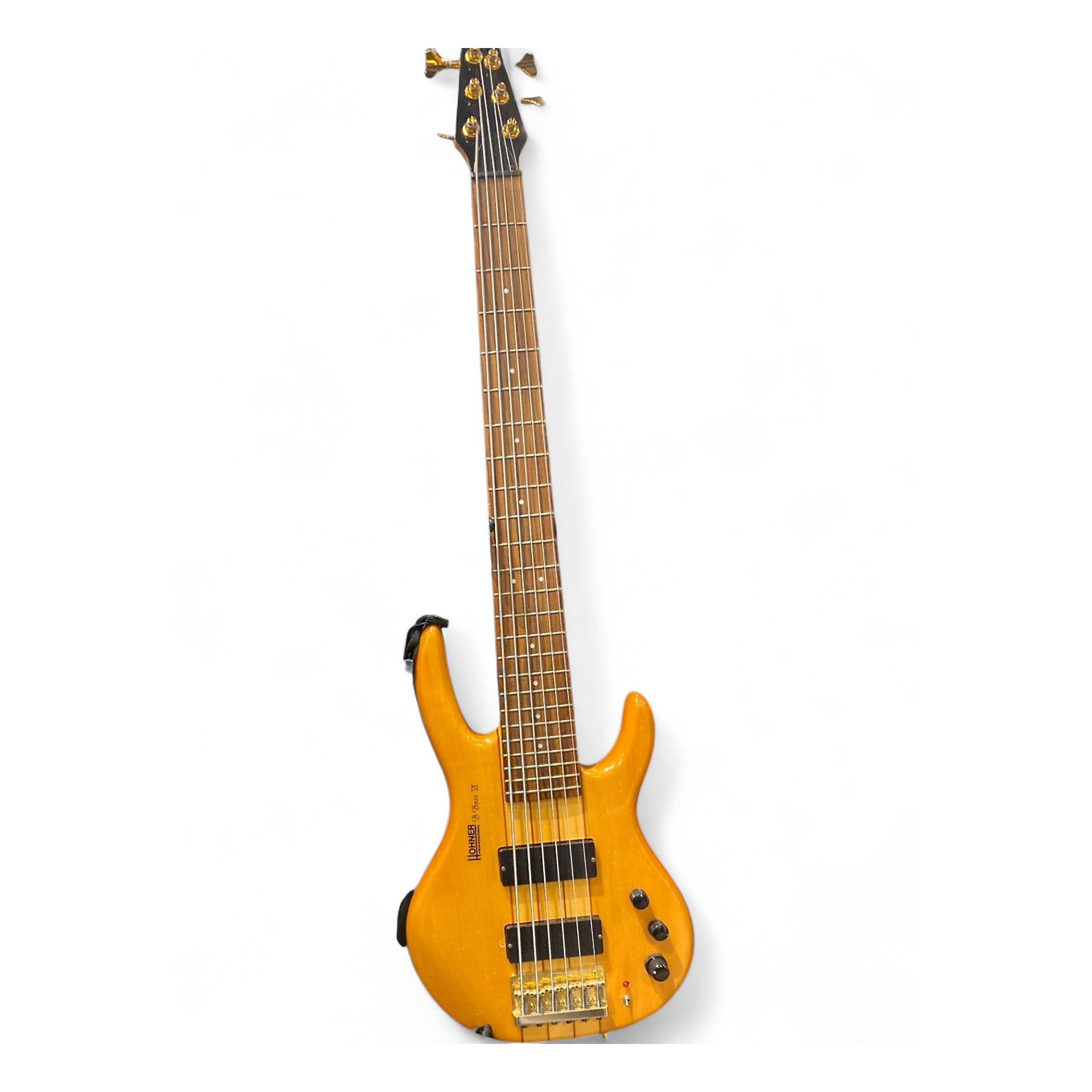 Used Hohner B BASS VI Natural Electric Bass Guitar Natural
