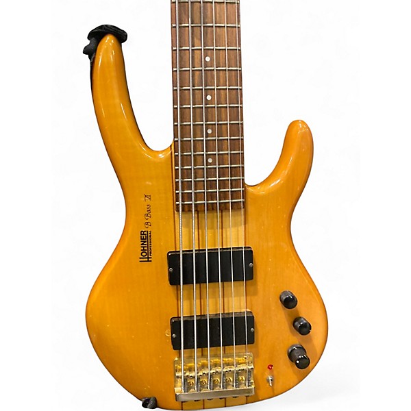 Used Hohner B BASS VI Natural Electric Bass Guitar