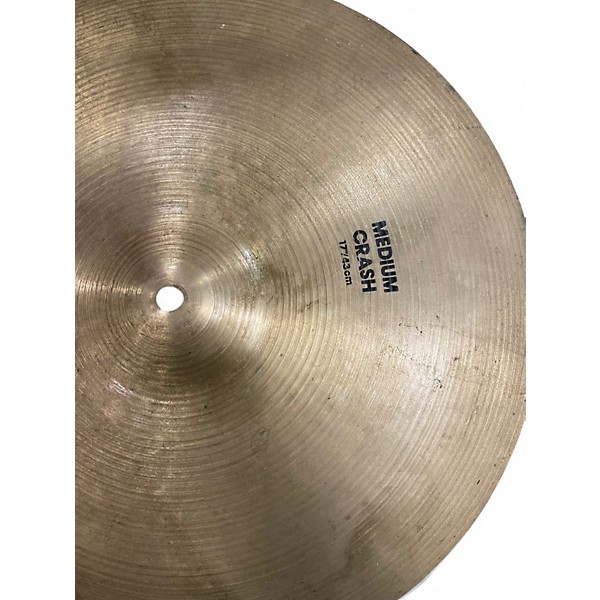 Used Zildjian 17in MEDIUM CRASH Cymbal