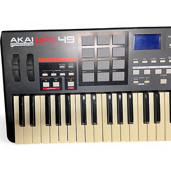 Used Akai Professional MPK49 49 Key MIDI Controller