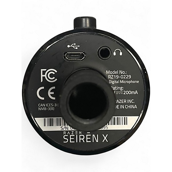 Used Razer Seiren X USB Microphone