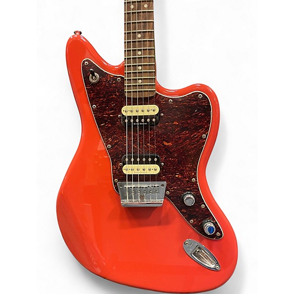 Used Squier Vintage Modified Jaguar TAHITIAN CORAL Solid Body Electric Guitar