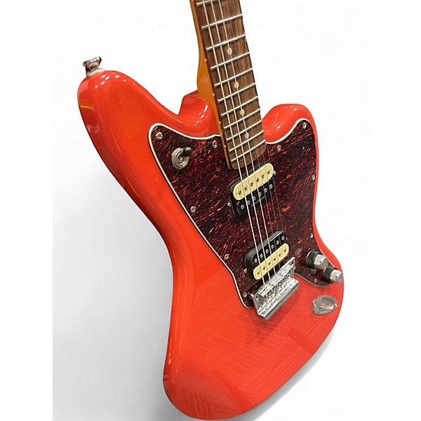 Used Squier Vintage Modified Jaguar TAHITIAN CORAL Solid Body Electric Guitar