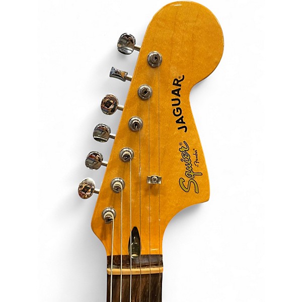 Used Squier Vintage Modified Jaguar TAHITIAN CORAL Solid Body Electric Guitar