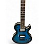 Used Dean Thoroughbred QUILTED BLUE MAPLE Solid Body Electric Guitar