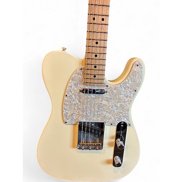 Used 2012 Fender American Performer Telecaster Antique White Solid Body Electric Guitar
