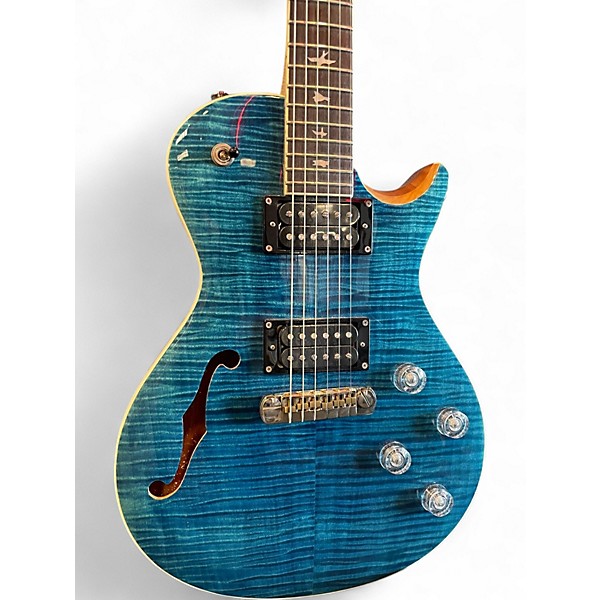 Used PRS Zach Myers Signature SE Blue Solid Body Electric Guitar
