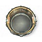 Used 2009 Ludwig 14X6.5 LB422BKT Hammered Brass Snare Drum Hammered Brass Drum