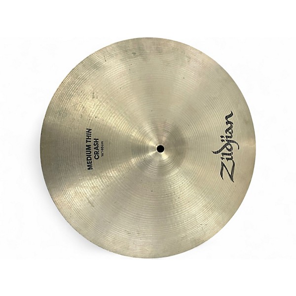 Used Zildjian 16in Medium Thin Crash Cymbal