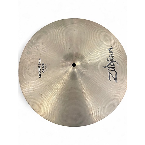 Used Zildjian 16in Medium Thin Crash Cymbal