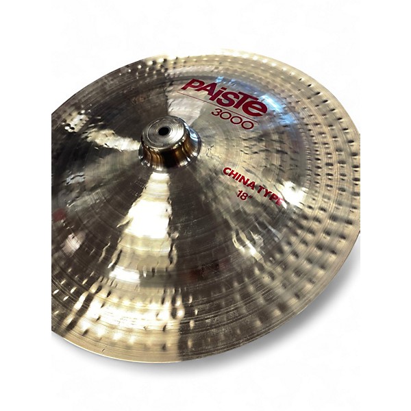 Used Paiste 18in 3000 China Type Cymbal