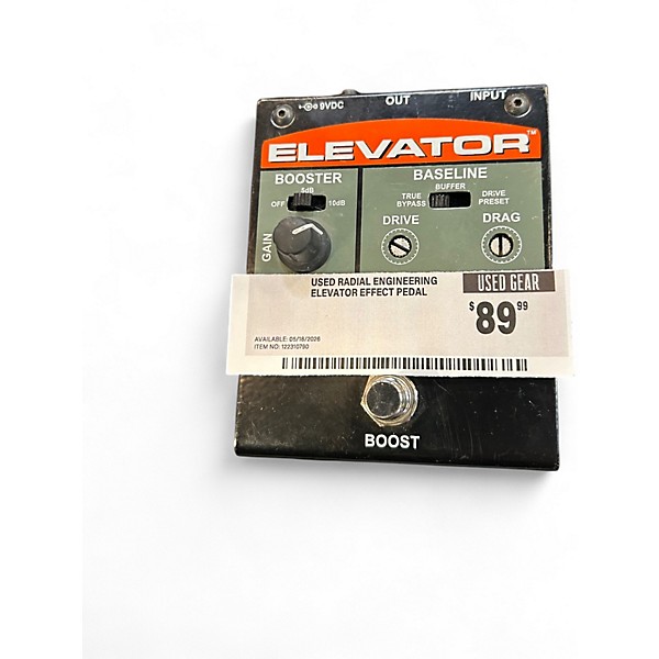 Used Radial Engineering ELEVATOR Effect Pedal