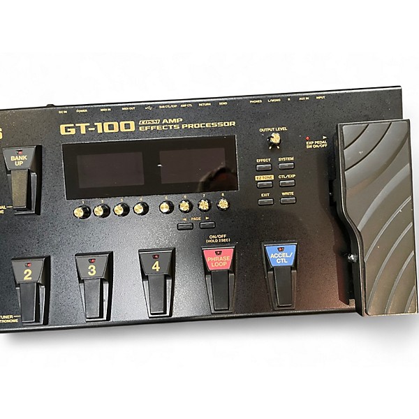 Used BOSS GT100 Effect Processor