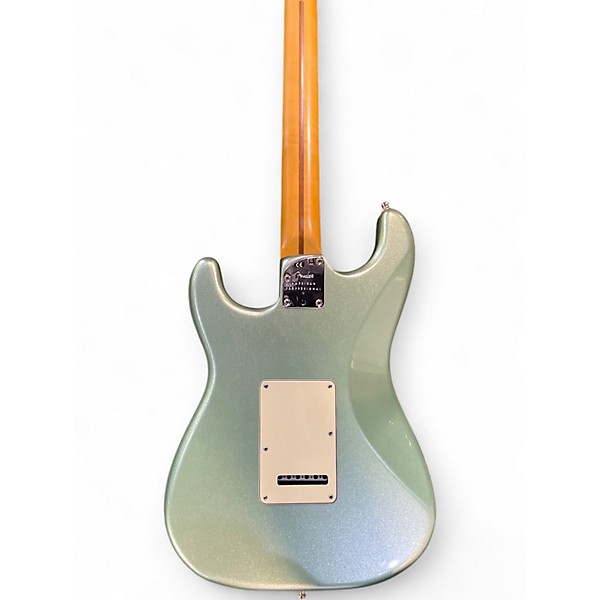 Used Fender American Professional II Stratocaster Mystic Surf Green Solid Body Electric Guitar