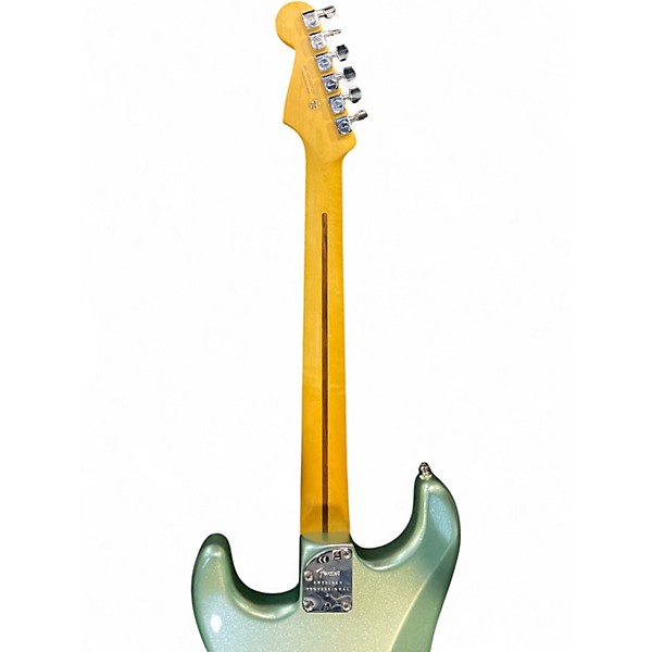 Used Fender American Professional II Stratocaster Mystic Surf Green Solid Body Electric Guitar