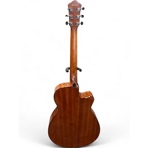 Used Ibanez AEG18L Violin Burst Acoustic Electric Guitar