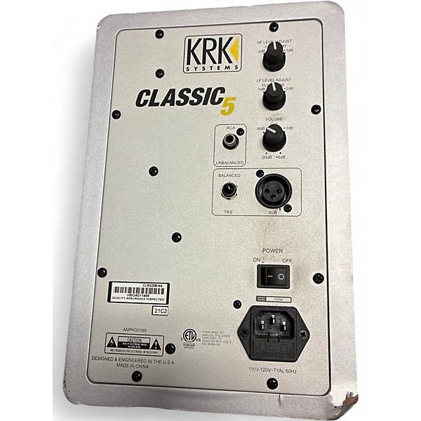 Used KRK CLASSIC 5 Powered Monitor