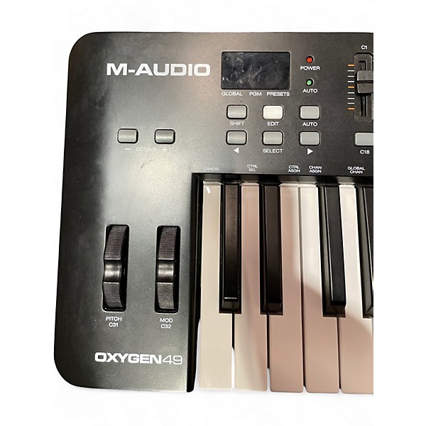 Used M-Audio Oxygen 49 Key MIDI Controller