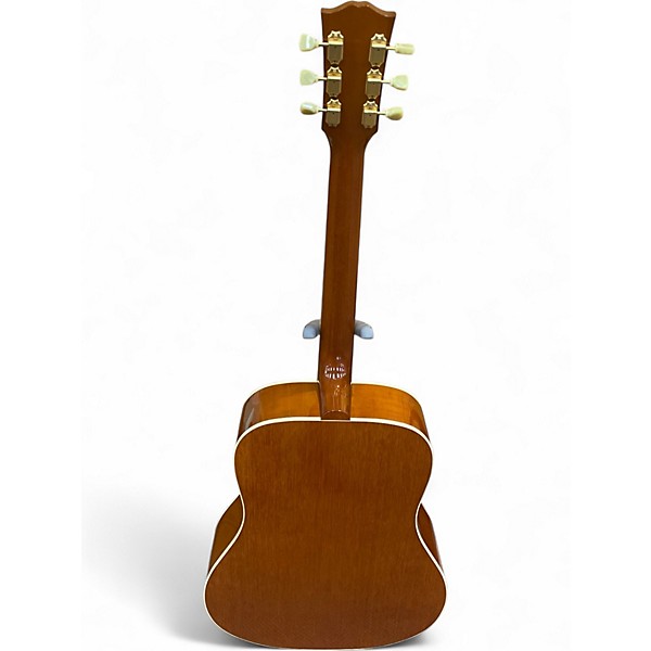Used Gibson Hummingbird Artist Cherry Sunburst Acoustic Electric Guitar