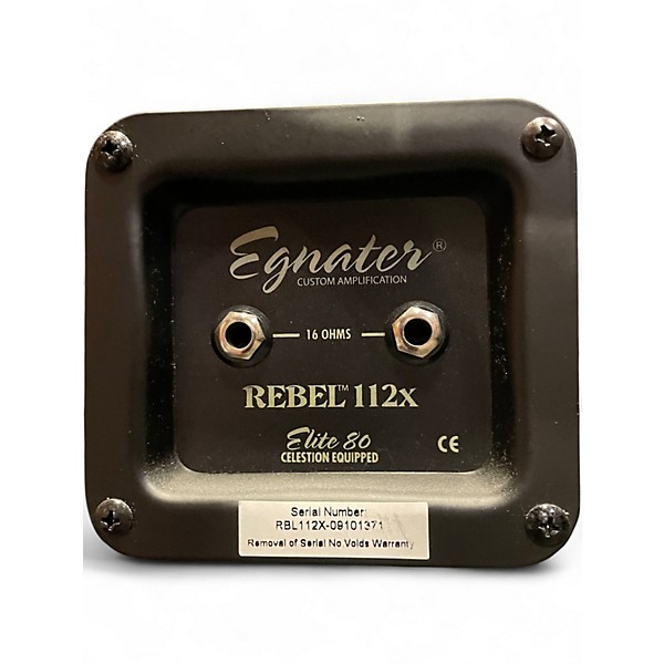 Used Egnater Rebel 112X 1x12 Guitar Cabinet