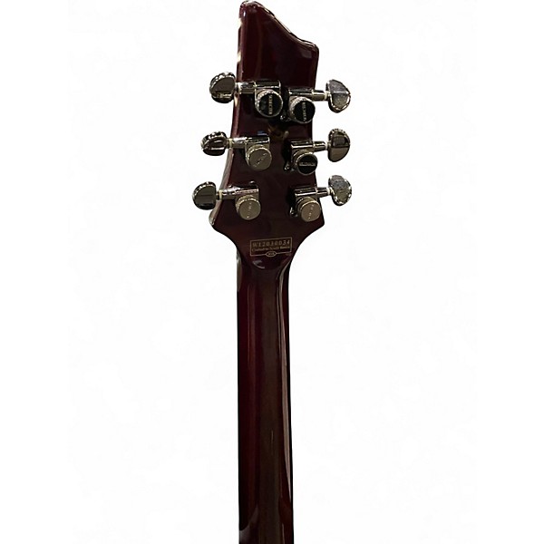 Used Schecter Guitar Research Hellraiser C1 Black Cherry Solid Body Electric Guitar