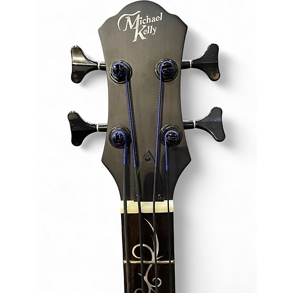 Used Michael Kelly DRAGON FLY 4 Natural Acoustic Bass Guitar
