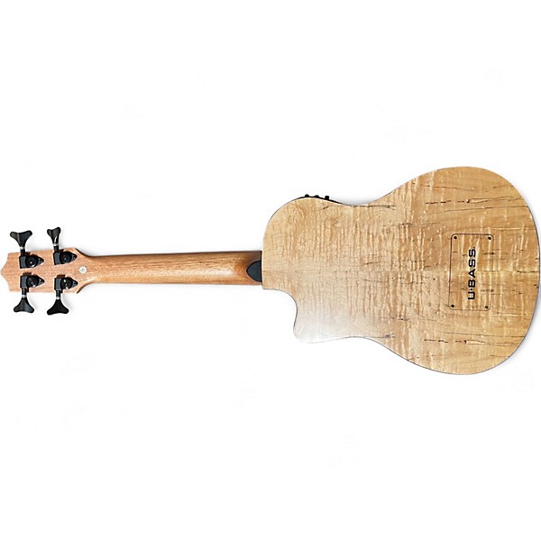 Used Kala Ubass Bass Spalted Maple Ukulele