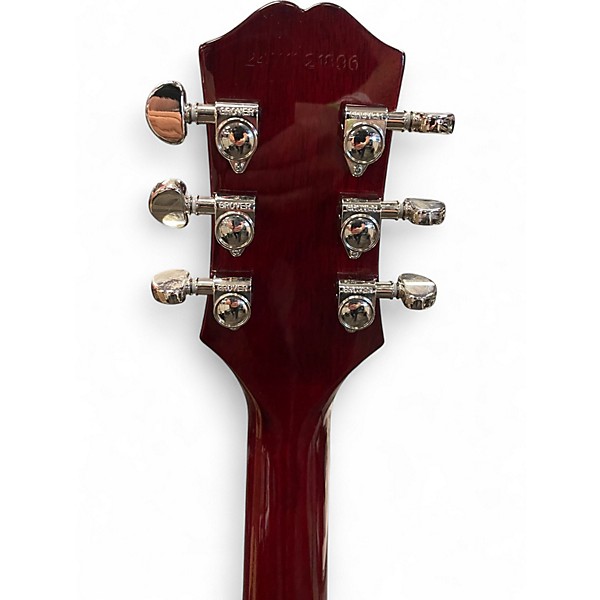 Used Epiphone Les Paul Custom Widow red burst Solid Body Electric Guitar