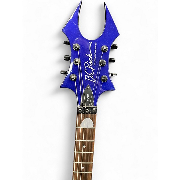 Used B.C. Rich Beast Ocean Blue Solid Body Electric Guitar