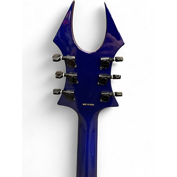 Used B.C. Rich Beast Ocean Blue Solid Body Electric Guitar