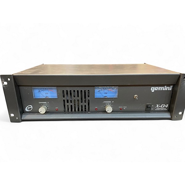 Used Gemini X-04 Power Amp