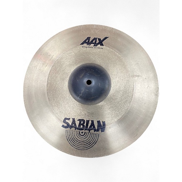 Used SABIAN 14in aax freq hats Cymbal