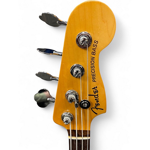 Used Fender American Ultra Precision Bass ULTRA BURST Electric Bass Guitar