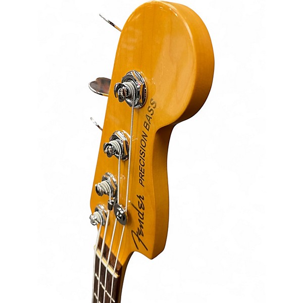 Used Fender American Ultra Precision Bass ULTRA BURST Electric Bass Guitar
