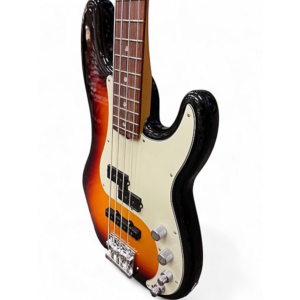 Used Fender American Ultra Precision Bass ULTRA BURST Electric Bass Guitar