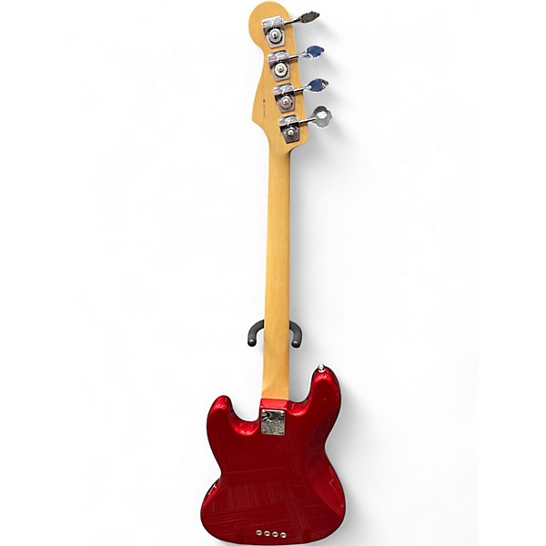 Used 2004 Fender American Series Jazz Bass Candy Apple Red Electric Bass Guitar