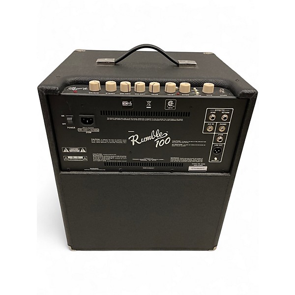 Used Fender Rumble 100 Bass Combo Amp