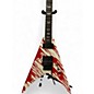 Used 2009 ESP LTD DJ600V Dan Jacobs Signature Splatter Solid Body Electric Guitar