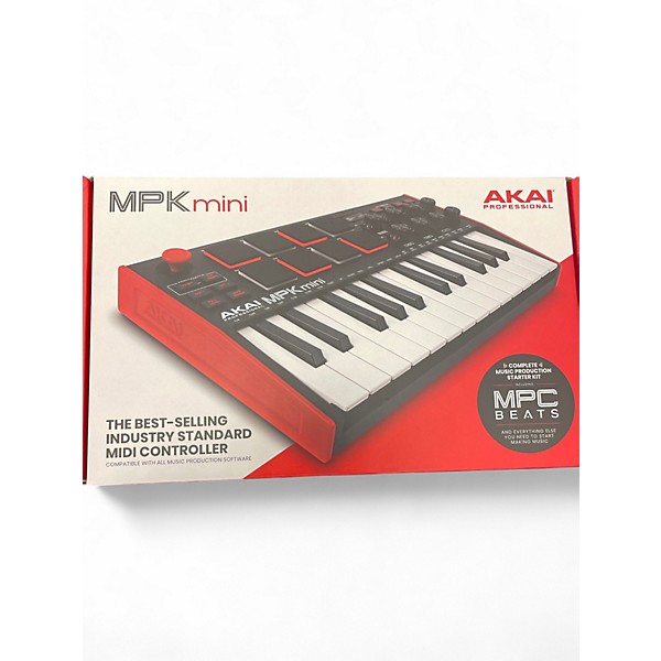 Used Akai Professional MPK Mini MIDI Controller