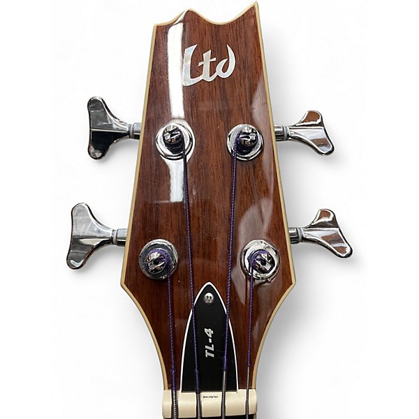 Used ESP LTD TL4 Natural Acoustic Bass Guitar