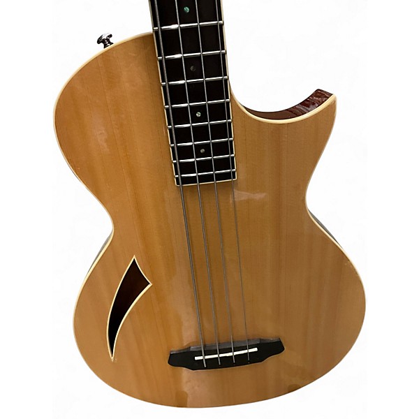 Used ESP LTD TL4 Natural Acoustic Bass Guitar